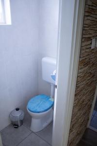 A bathroom at Sándor Apartman