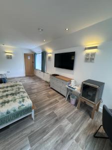 TV a/nebo společenská místnost v ubytování 9 Sheraton Apartments