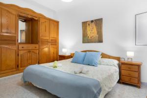 Postel nebo postele na pokoji v ubytování Casita Isabella