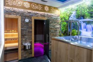 Kúpeľňa v ubytovaní Wellness Resort Kamzík