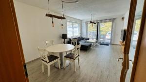 Posezení v ubytování Ferienapartment Seemöwe im Haus "Baltic See"