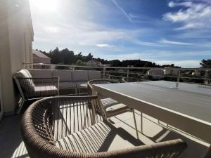 Balkón nebo terasa v ubytování Villa Kora - luxury holiday Apartments