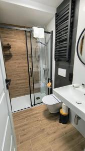 Łazienka w obiekcie La Mer Pokoje i Apartamenty