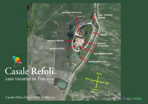 Fotografia z galérie ubytovania Casale Refoli v destinácii Casole dʼElsa
