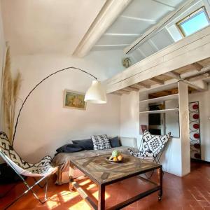 Posezení v ubytování Cassiopée - appartement lumineux avec belle vue