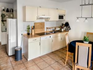 Η κουζίνα ή μικρή κουζίνα στο Ferienwohnung Koningk +10 φωτογραφίες