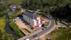 Vaade majutusasutusele HillView Munnar linnulennult
