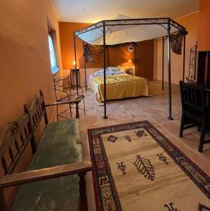 Ένα ή περισσότερα κρεβάτια σε δωμάτιο στο Podere VignaLago