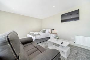 TV o dispositivi per l'intrattenimento presso Seaview Lodge Studio 'Sleeping 2 guests'