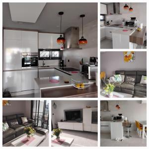 Kuchyň nebo kuchyňský kout v ubytování Oasis Beach El Raso Guardamar