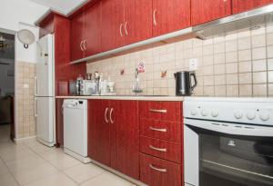 Kuchyň nebo kuchyňský kout v ubytování Lemon Tree Zante city Apartment by "elite"