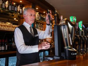 The lounge or bar area at Arklow Bay Hotel