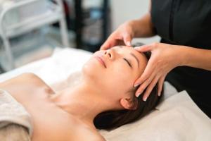 Lázně a/nebo wellness v ubytování Kambroù en e di