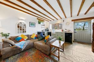 Posezení v ubytování Host & Stay - Little Barn - Upper Hulme