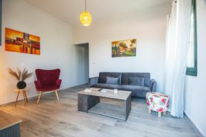 Posezení v ubytování Casa Candia