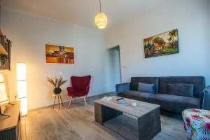 Posezení v ubytování Casa Candia