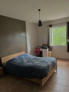 Postel nebo postele na pokoji v ubytování Villa avec piscine en camargue