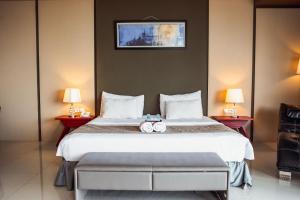 Letto o letti in una camera di Dago Highland Resort