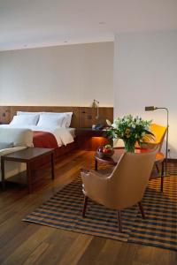 Posezení v ubytování Square Nine Hotel Belgrade-The Leading Hotels of The World