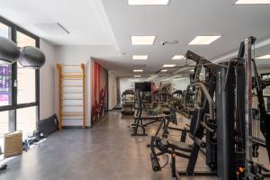Centrul de fitness și/sau facilități de fitness de la Suítes INSIDE Pinheiros Hotel