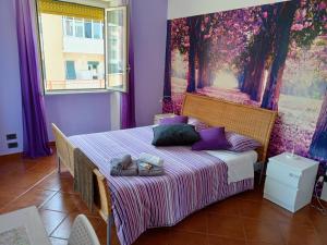 Кровать или кровати в номере B&B Claudia a Monteverde