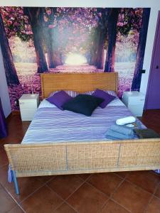 Кровать или кровати в номере B&B Claudia a Monteverde