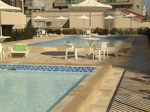 Бассейн в MS145. Excelente apartamento em andar alto no Arpoador! или поблизости