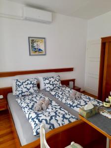 Postel nebo postele na pokoji v ubytování Pjacal
