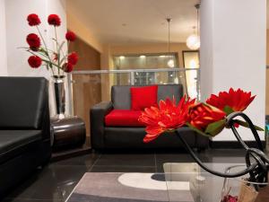 Posezení v ubytování Hotel Reggia