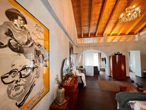 Posezení v ubytování B&B Romantico Palazzo dei Ulivi