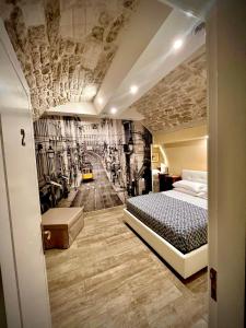 A bed or beds in a room at Solo Vip