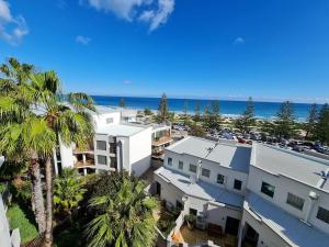 an aerial view of buildings and the beach at Ocean View-breath Taking Views, Amazing Facilities in Perth