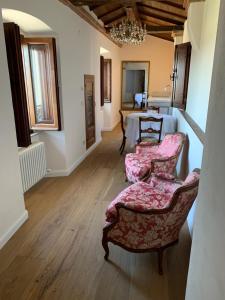 Posezení v ubytování Porta Senese Suite