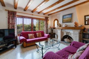 Posezení v ubytování Rosa