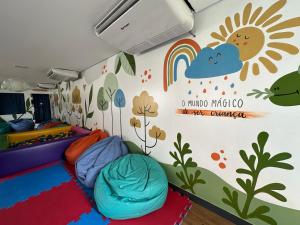Posezení v ubytování São Pedro Thermas Resort Oficial