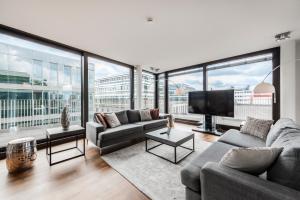 Кът за сядане в Exklusives Luxus Loft am Dom - Dachterrasse mit Traum-Aussicht