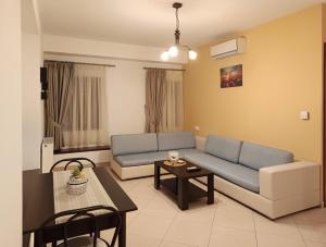 A seating area at To Agioklima
