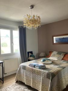Posteľ alebo postele v izbe v ubytovaní Villa Rose Suite et chambres + 31 fotografií