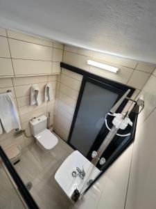 Een badkamer bij Hotel Primavera