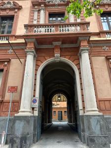 Majutusasutuse Sicilian Vibes Flat in Palazzo Storico fassaad või sissepääs