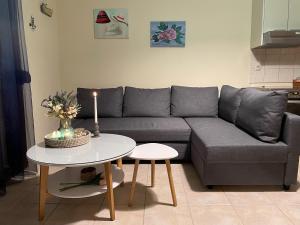 Posezení v ubytování Mariposa suites