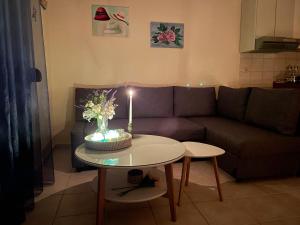 Posezení v ubytování Mariposa suites