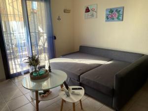 Posezení v ubytování Mariposa suites