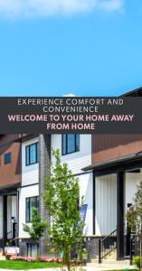 a sign that reads experience support and welcome to your home away from home at New Luxury Suite 6Mins To Falls, Free Parking in Niagara Falls
