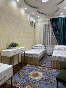 Postel nebo postele na pokoji v ubytování Sultan Saray + 37 fotografií