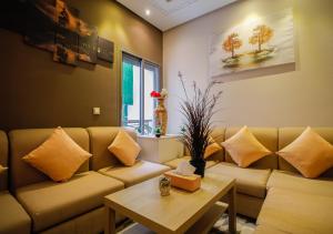 Istumisnurk majutusasutuses R101- Cosy and stylish apartment with King Size Bed- Belvédère