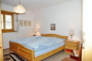 Postel nebo postele na pokoji v ubytování Chasa Praem 3