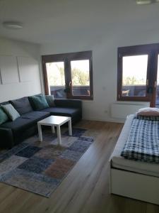 Posezení v ubytování Landhaus beim Pyramidenkogel