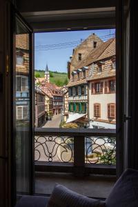 Balkón nebo terasa v ubytování Appartement avec vue sur vignoble