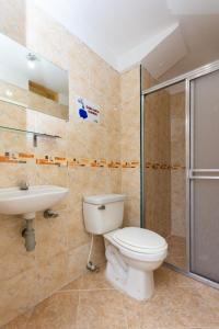 Ванная комната в Hotel Villa Real